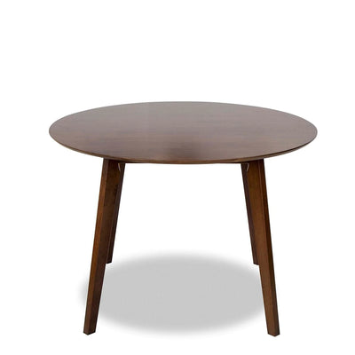 Small Round Walnut Dining Table