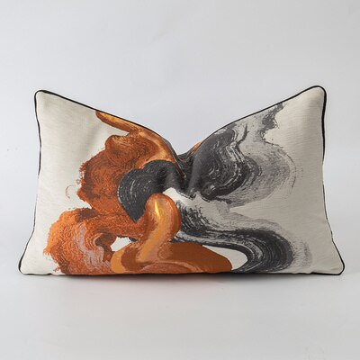 Modern Abstract Watercolor Brushstroke Pillow Cover Collection