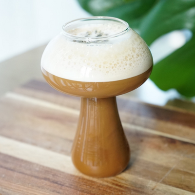 Mushroom Goblet for Coffee and Cocktails